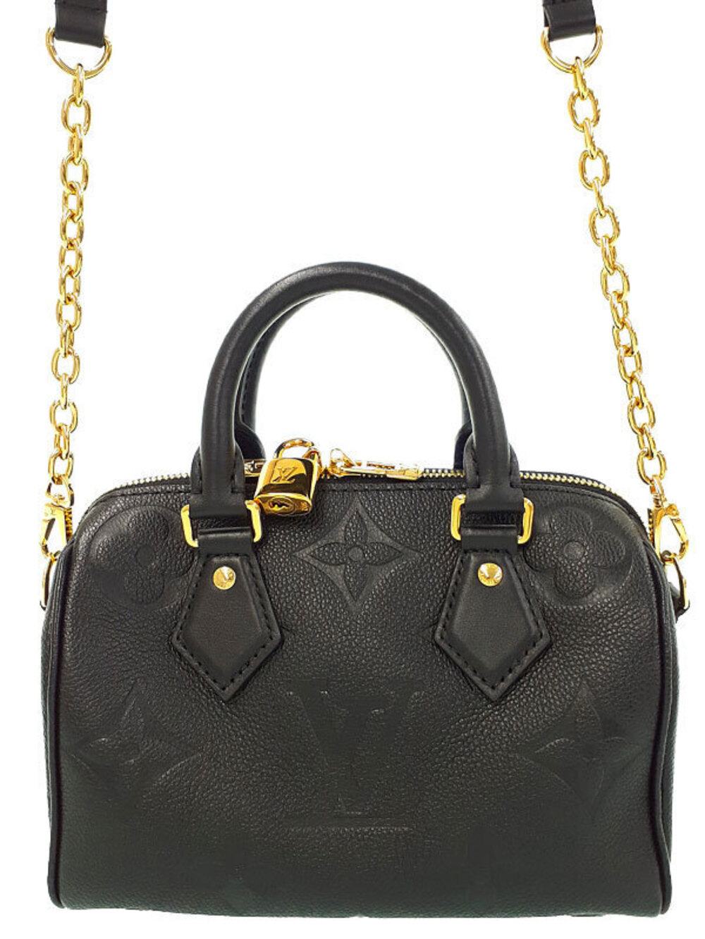 Louis Vuitton Monogram Empreinte Speedy Bandouliere Bag